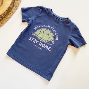 Life Is Good Stay Home Tee